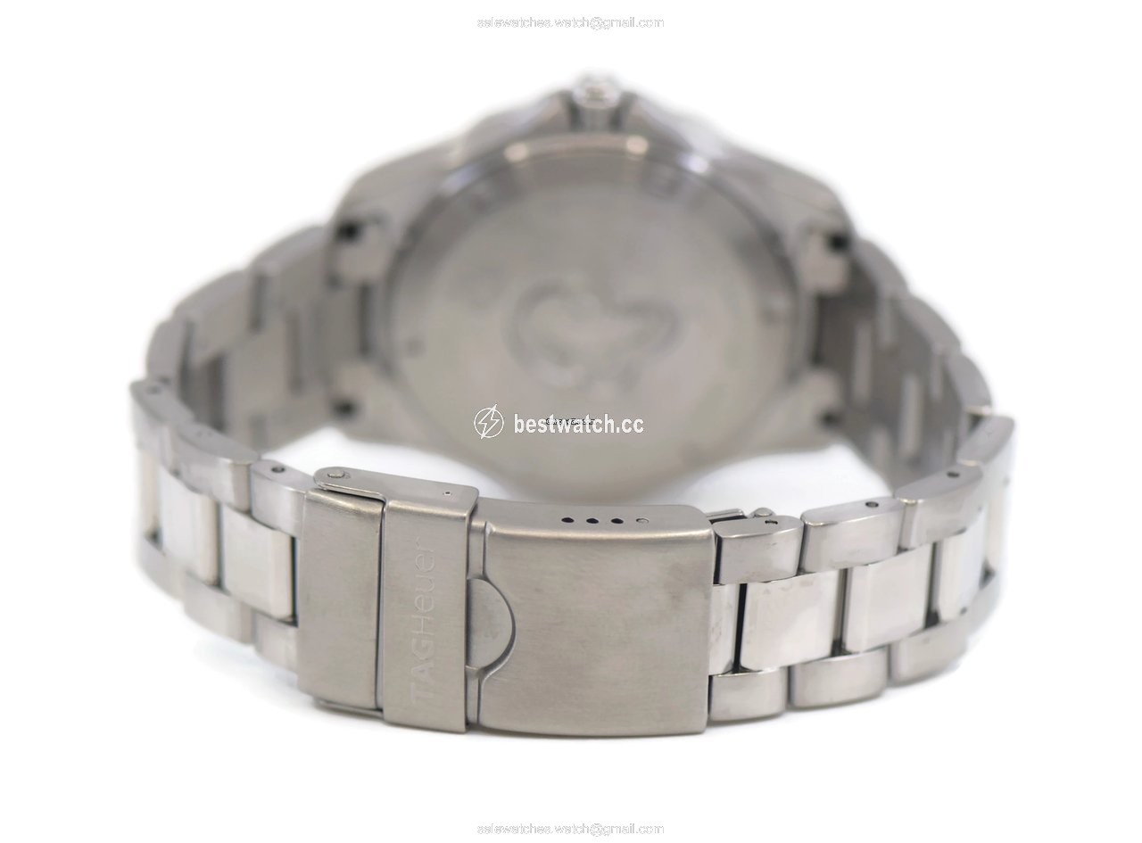 IMG_9085 TAG Heuer Aquaracer 300M Mens watch Unisex Quartz Steel WAF1112.BA0801 Replica 2