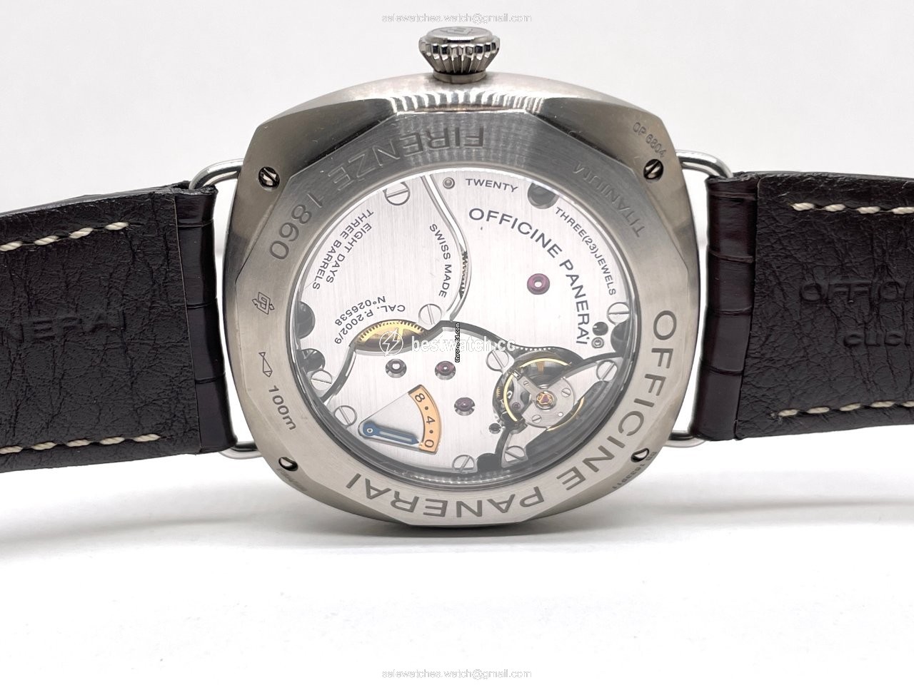 Panerai Radiomir 8 Days Manual winding Titanium PAM00346 Replica 2