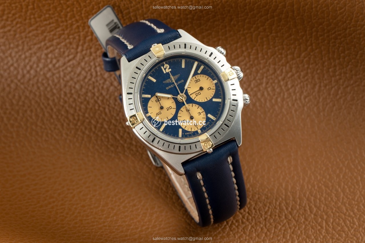 IMG_9085 Breitling Callisto Mens watch Unisex Manual winding Gold Steel 80520 Replica 2
