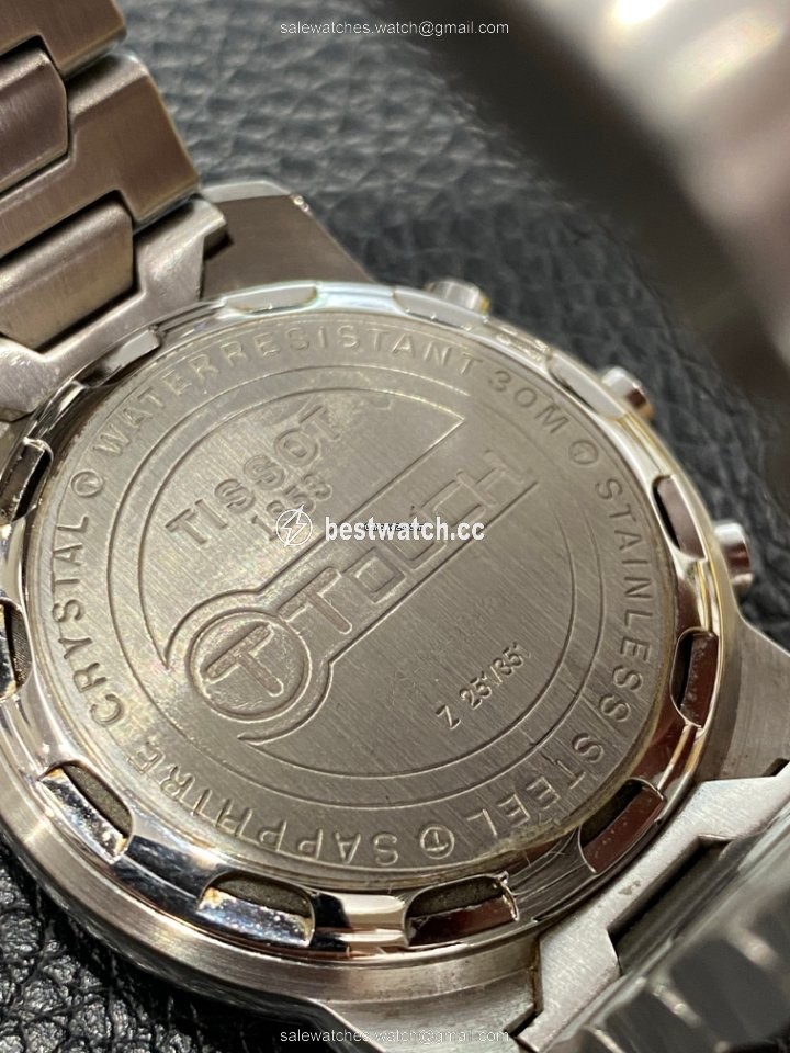 IMG_9085 Tissot T-Touch II Mens watch Unisex Quartz Steel T0472204611600 Replica 2