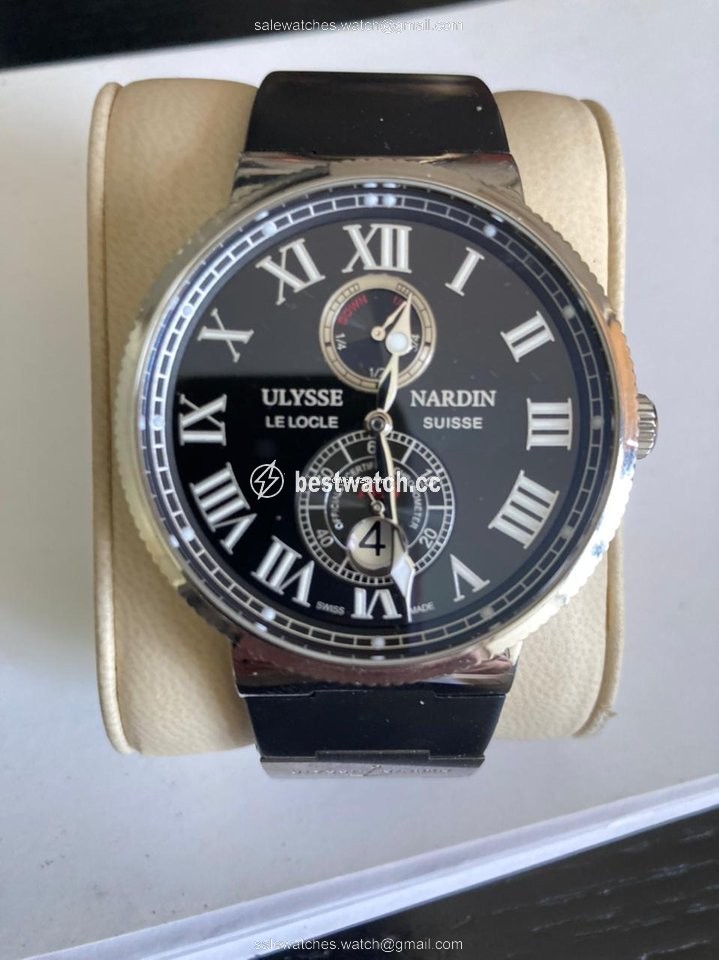 Ulysse Nardin Marine Chronometer 43mm Mens watch Unisex Automatic Steel 263-67 Replica 2