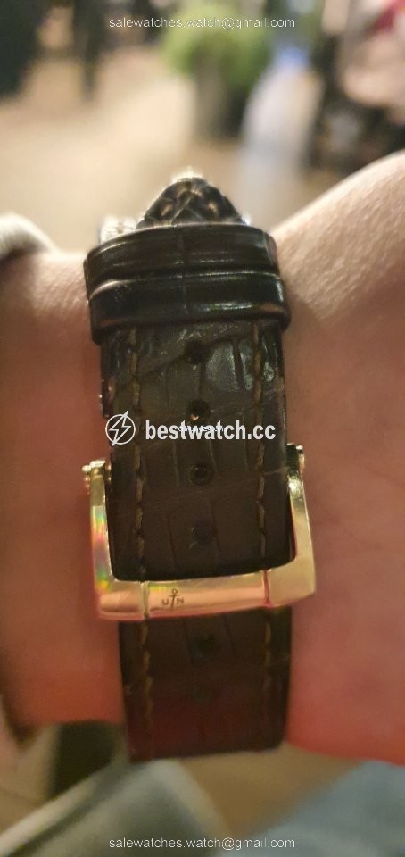 Ulysse Nardin Marine Chronograph Mens watch Unisex Automatic Yellow gold 356-66 354 Replica 2