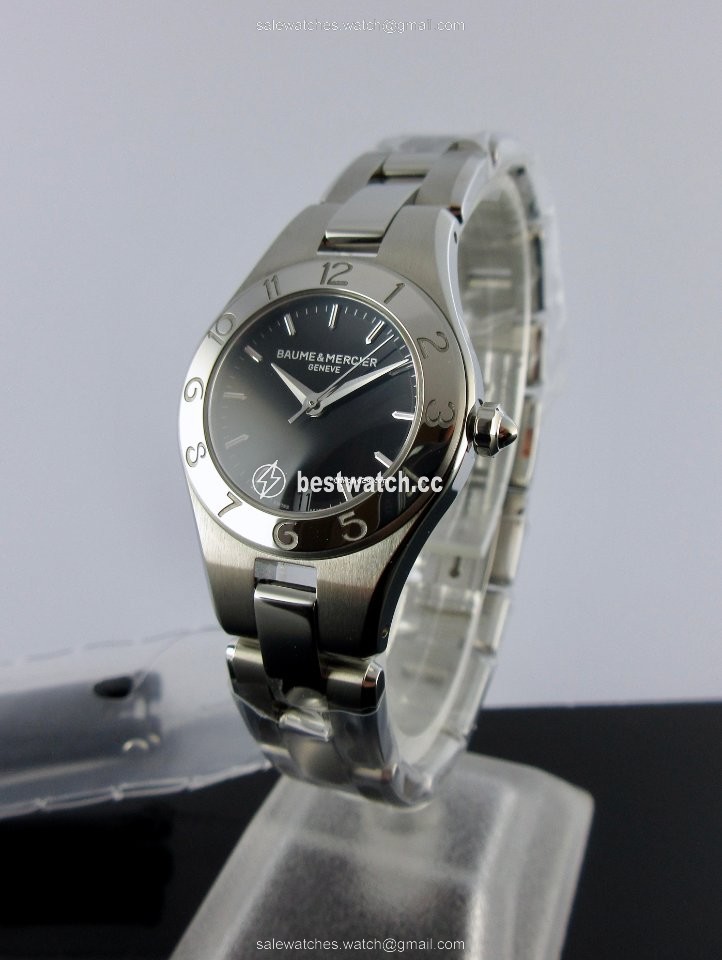 IMG_9085 Baume & Mercier Linea Womens watch Quartz Steel MOA10010 Replica 2