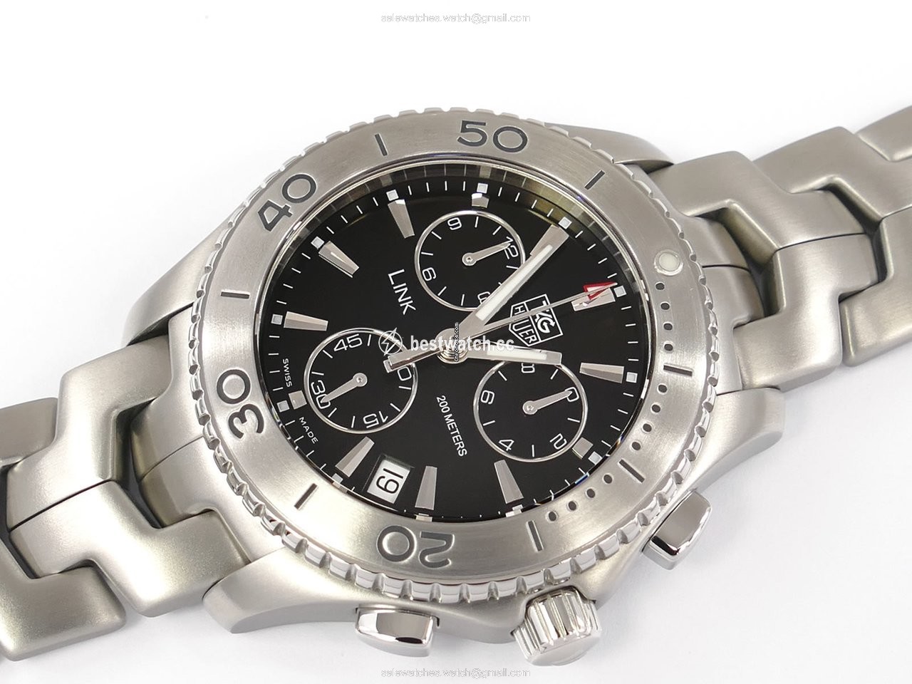 IMG_9085 TAG Heuer Link Quartz Mens watch Unisex Quartz Steel CJ1110.BA0576 Replica 2