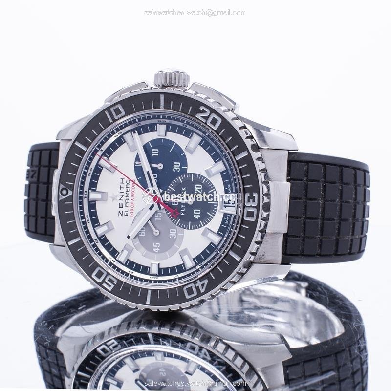 Zenith El Primero Stratos Flyback Mens watch Unisex Automatic Steel 03.2062.4057 69.r515 Replica 2