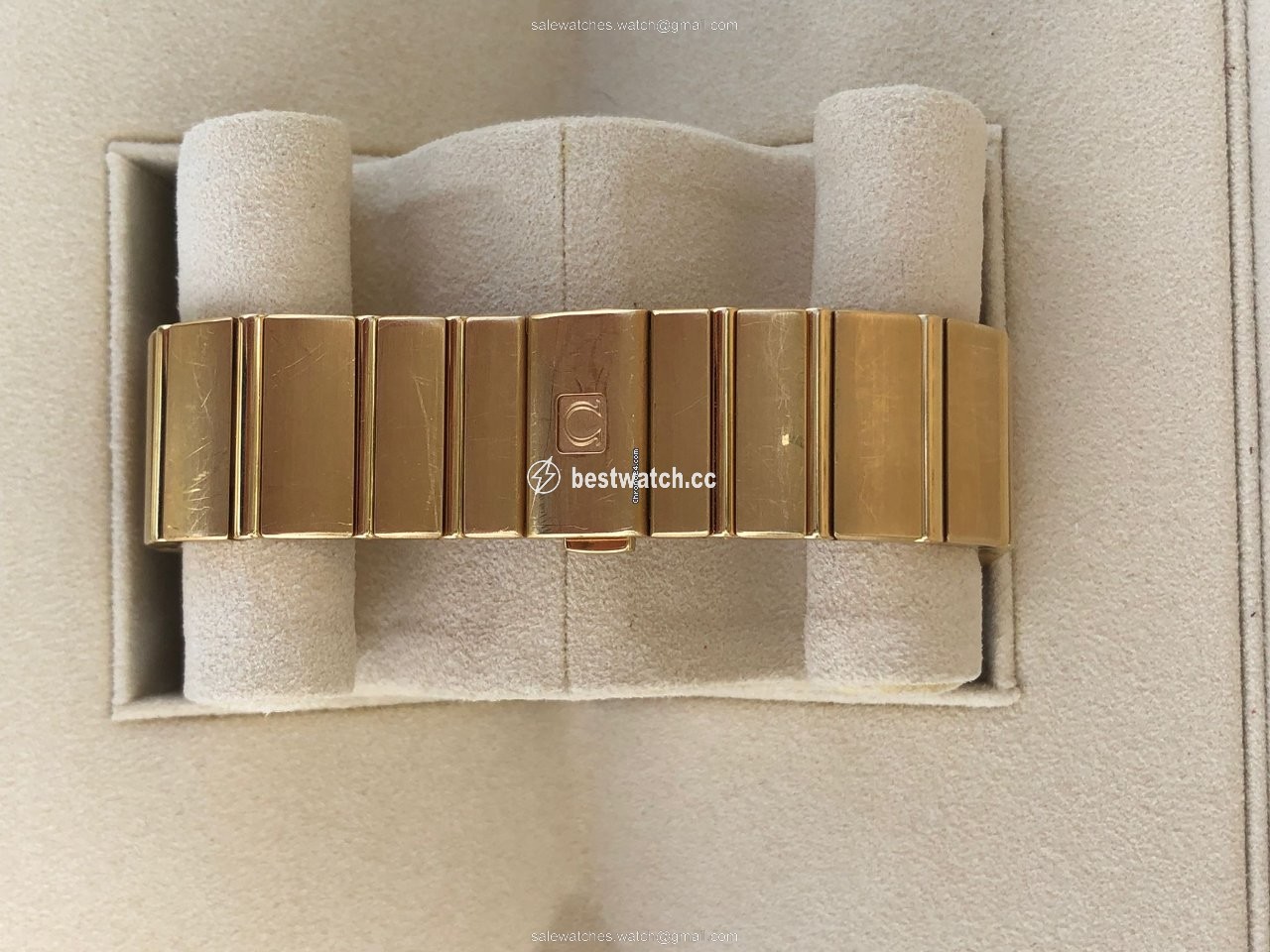 IMG_9085 Omega Constellation Men Mens watch Unisex Automatic Rose gold 123.50.38.21.02.001 Replica 2