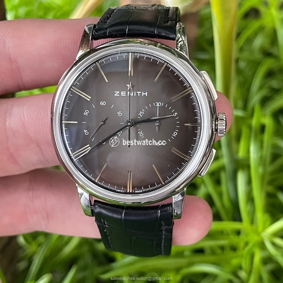 IMG_9085 Zenith Elite Chronograph Classic Mens watch Unisex Automatic Steel 03.2270.4069 26.C493 Replica 2