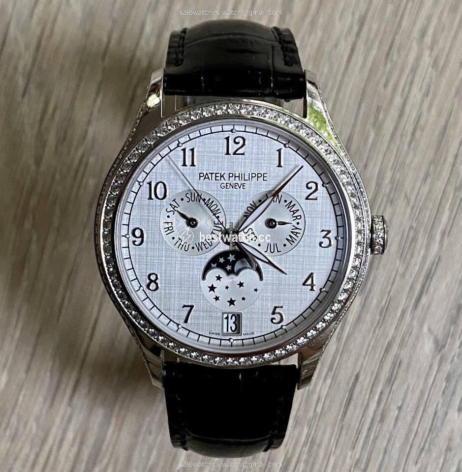 Patek Philippe Annual Calendar Womens watch Automatic White gold 4947G Replica 2