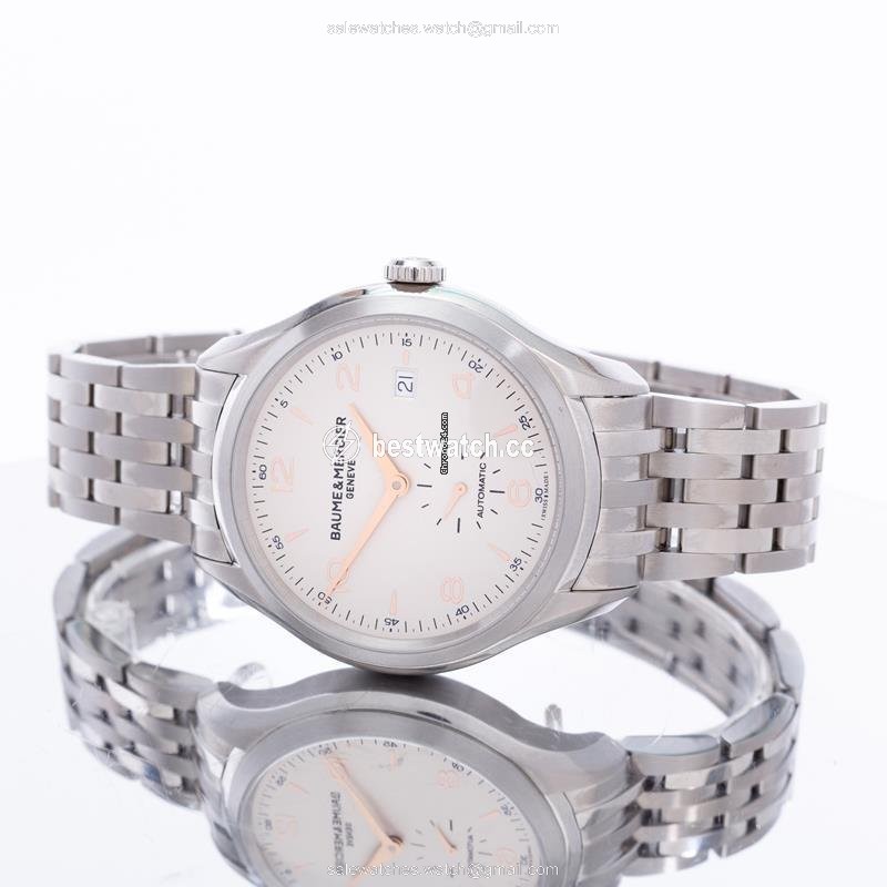 Baume & Mercier Clifton Mens watch Unisex Automatic Steel M0a10141 Replica 2