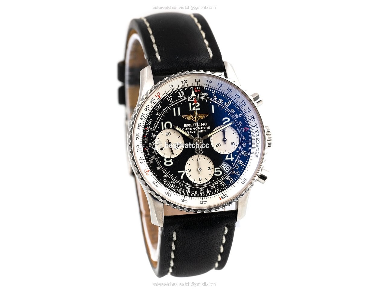 IMG_9085 Breitling Navitimer Mens watch Unisex Automatic Steel A23322-161 Replica 2