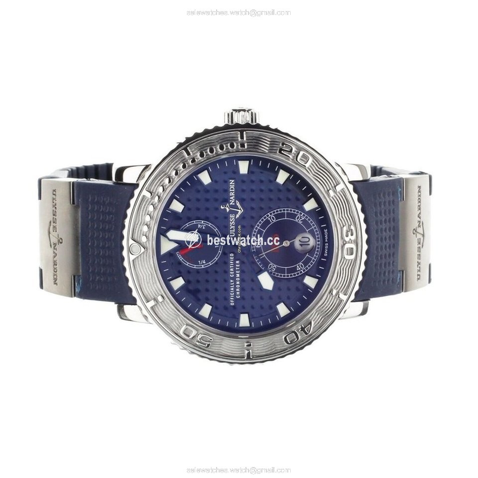 IMG_9085 Ulysse Nardin Diver Mens watch Unisex Automatic Steel 263-58 Replica 2