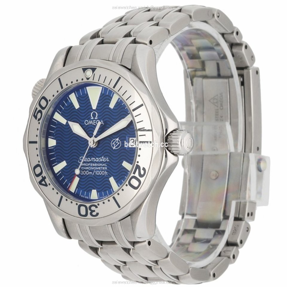 Omega Seamaster Diver 300 M Mens watch Unisex Automatic Steel 2253.80.00 Replica 2