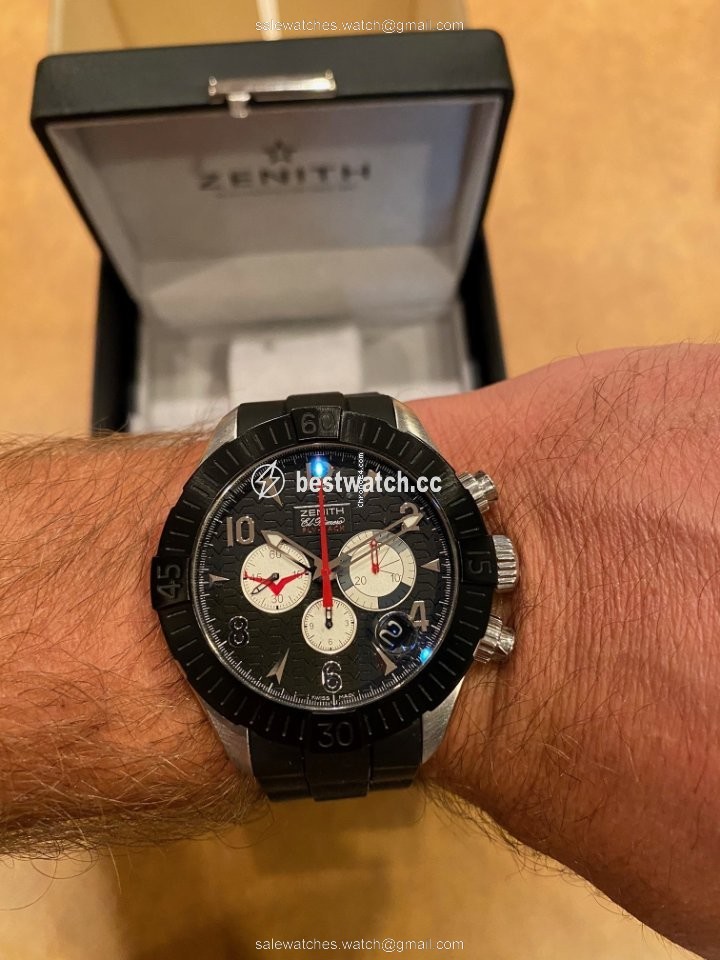 IMG_9085 Zenith Defy El Primero Mens watch Unisex Automatic Steel 03-0531-4000-21-R672 Replica 2