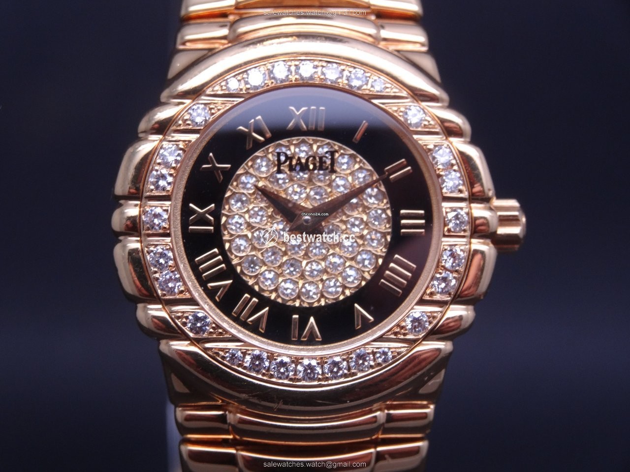 IMG_9085 Piaget Tanagra Womens watch Quartz Yellow gold 16033 M 401D Replica 2