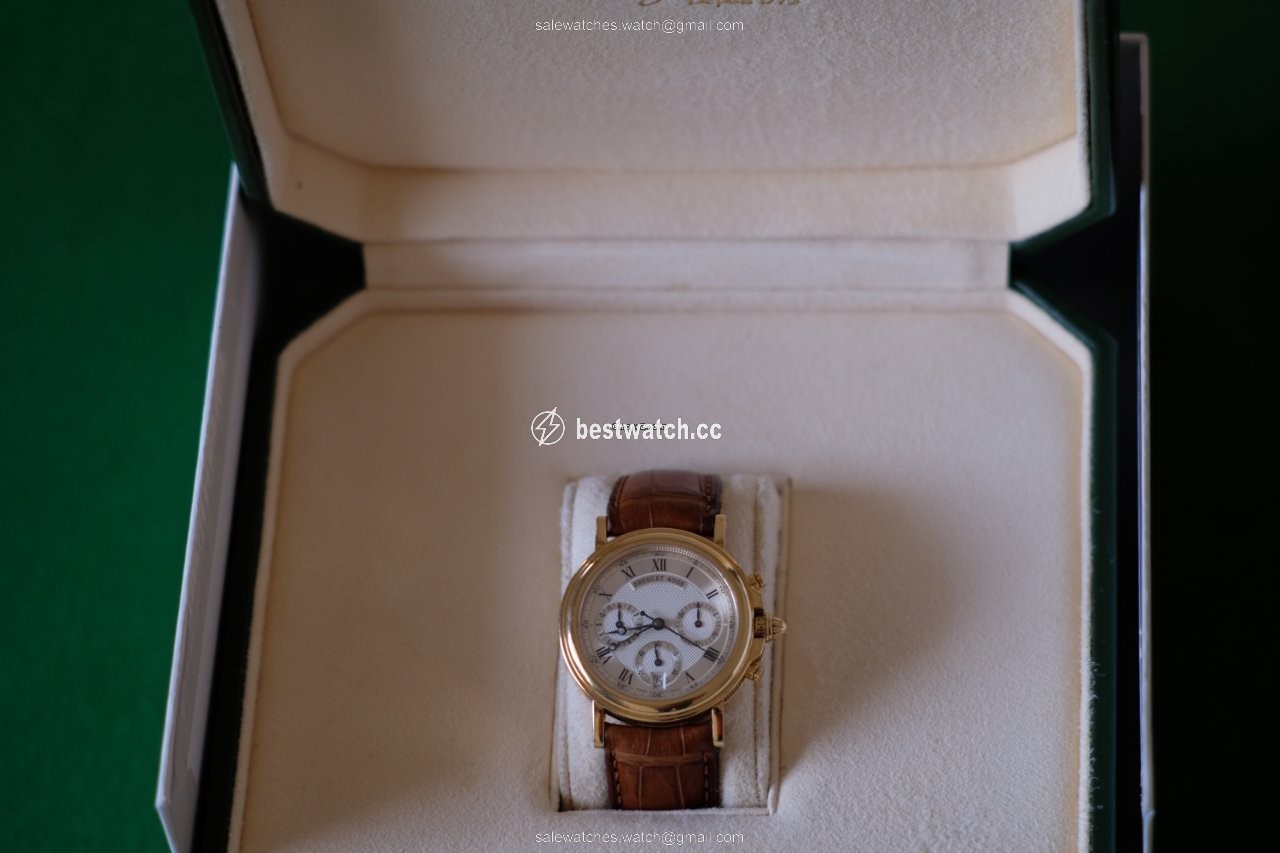 IMG_9085 Breguet Marine Mens watch Unisex Automatic Yellow gold 3460ba 12 996 Replica 2