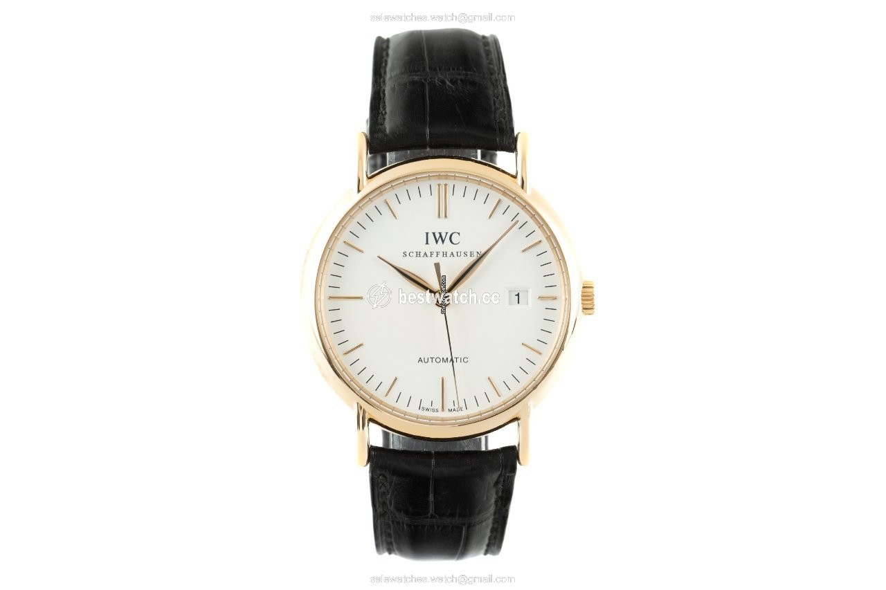 IMG_9085 IWC Portofino Automatic Mens watch Unisex Automatic Red gold 3563 Replica 2