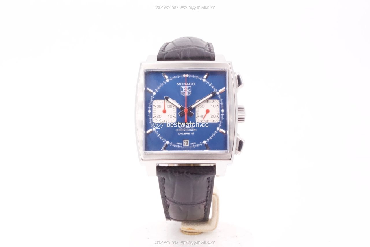 IMG_9085 TAG Heuer Monaco Calibre 12 Mens watch Unisex Automatic Steel CAW2111-0 Replica 2