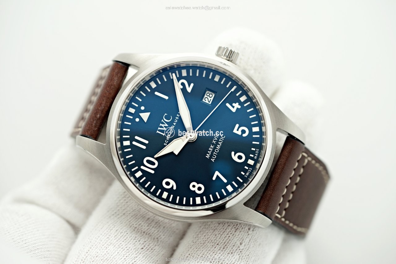 IMG_9085 IWC Pilot Mark Mens watch Unisex Automatic Steel IW327010 Replica 2