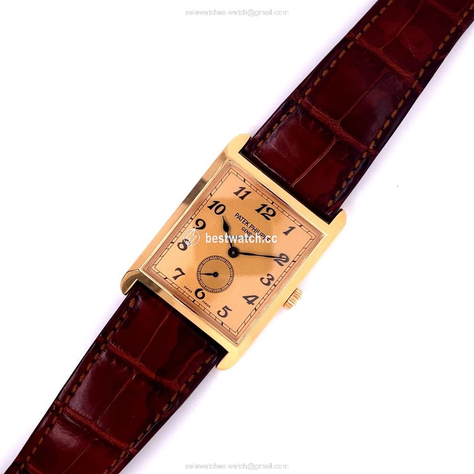 IMG_9085 Patek Philippe Gondolo Mens watch Unisex Manual winding Rose gold 5109R-001 Replica 2