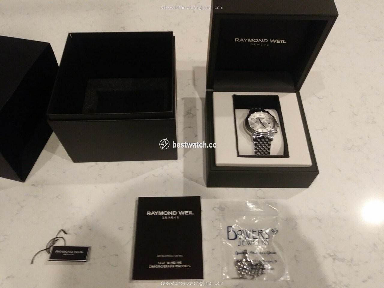 IMG_9085 Raymond Weil Maestro Mens watch Unisex Automatic Steel 4830-STC-05659 Replica 2