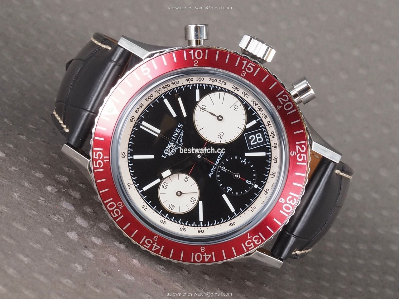 IMG_9085 Longines Heritage Mens watch Unisex Automatic Steel L2.808.4.52.0 Replica 2