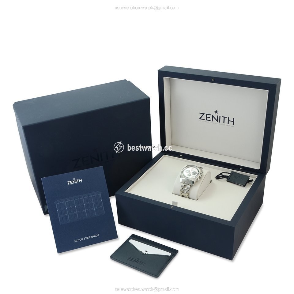 Zenith El Primero Chronomaster Mens watch Unisex Automatic Steel 03.A384.400 21.M384 Replica 2