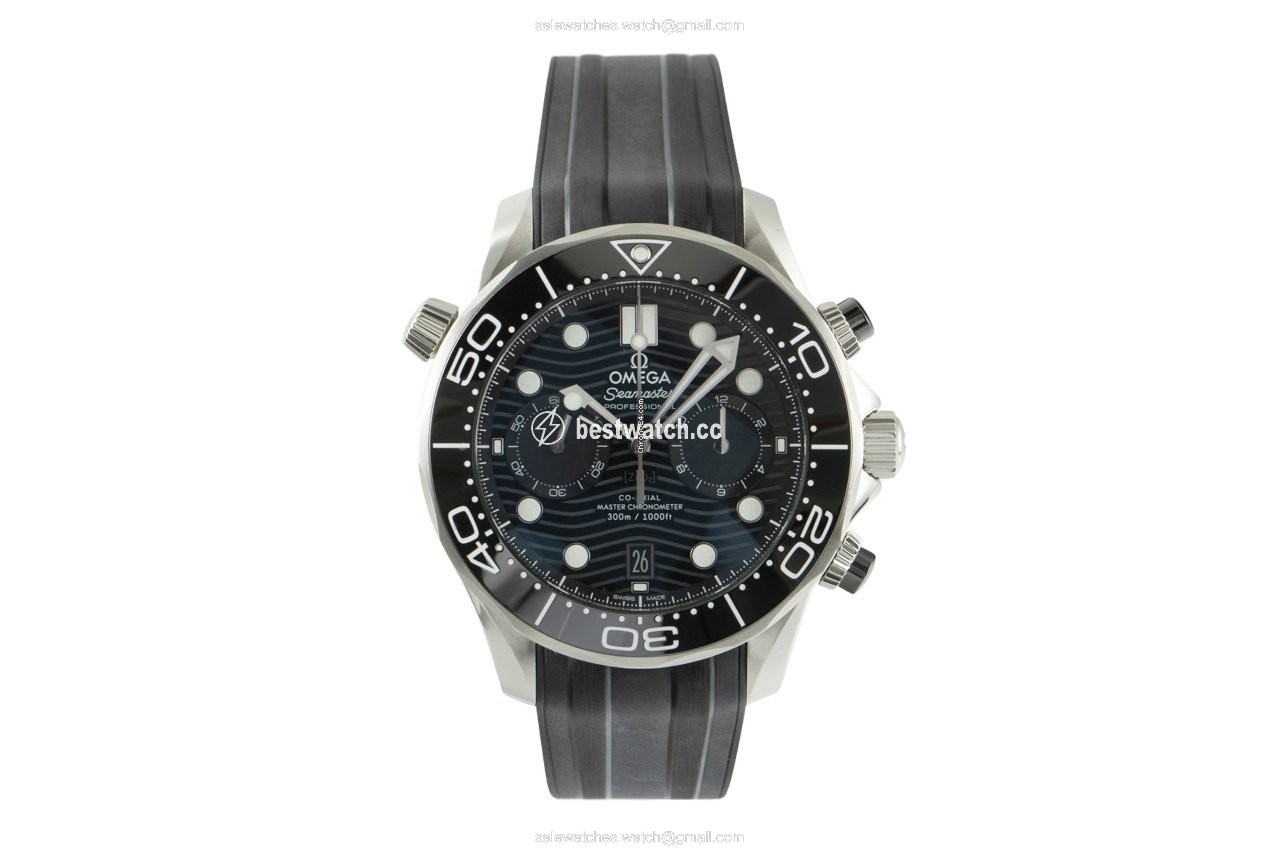 Omega Seamaster Diver 300 M Mens watch Unisex Automatic Steel 210.32.44.51.01.001 Replica 2