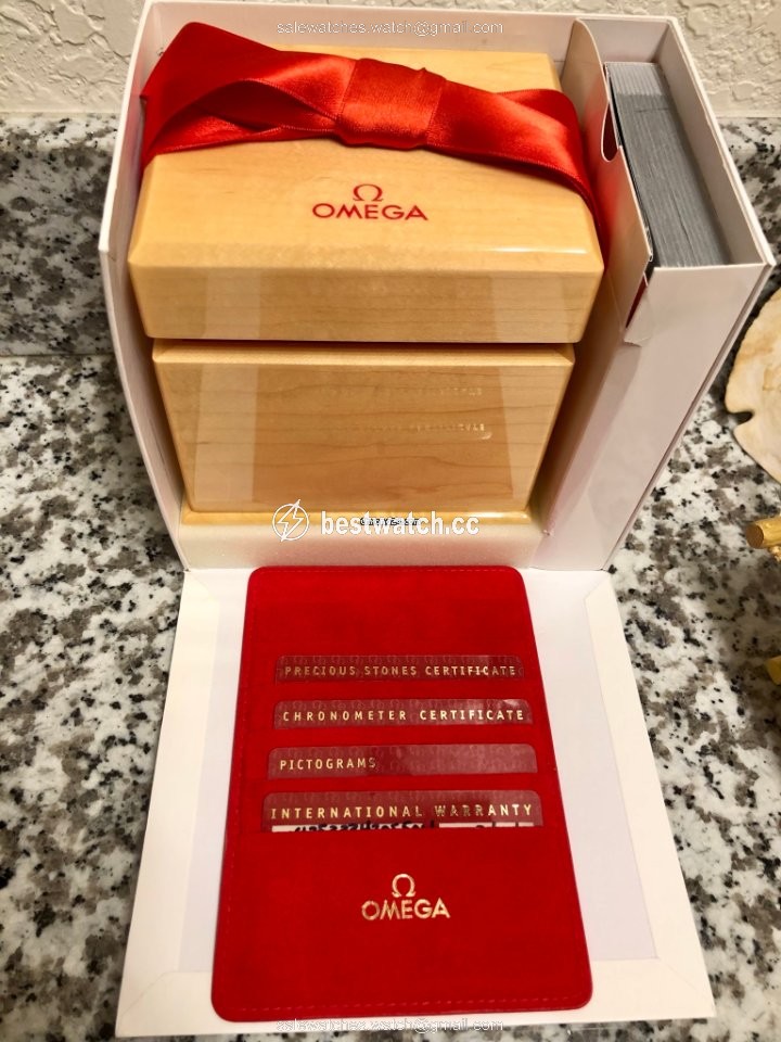 Omega De Ville Ladymatic Womens watch Automatic Steel 425.33.34.20.55.001 Replica 2