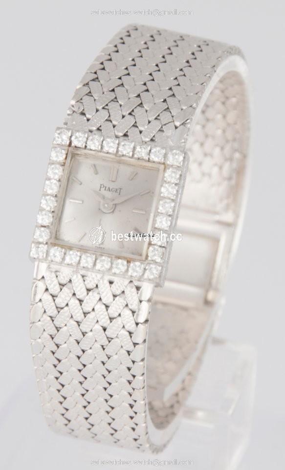 IMG_9085 Piaget Womens watch Manual winding White gold 104 Replica 2