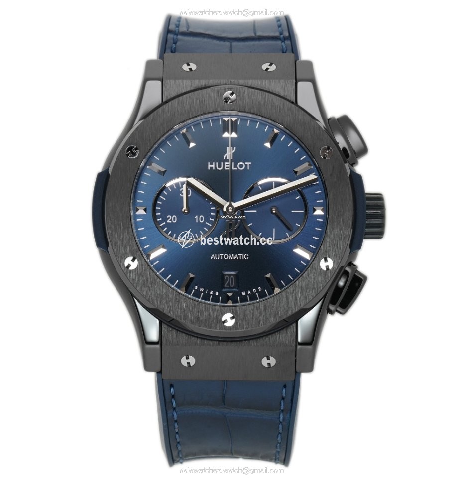 Hublot Classic Fusion Chronograph Automatic Ceramic 541.CM.7170.LR Replica 2