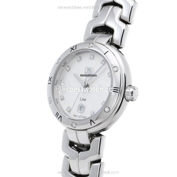 IMG_9085 TAG Heuer Link Lady Womens watch Quartz Steel WAT1413.BA0954 Replica 2