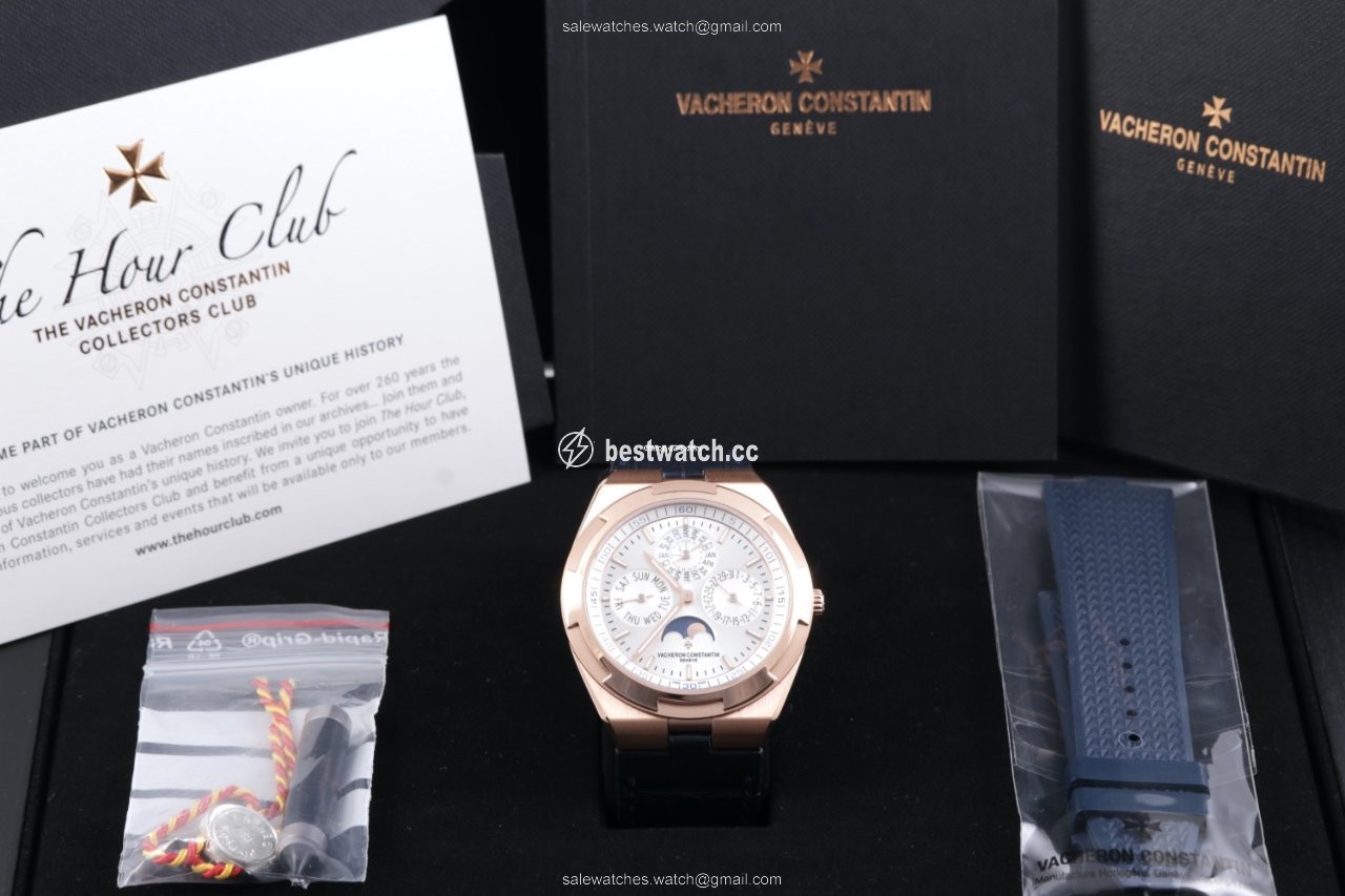 IMG_9085 Vacheron Constantin Overseas Mens watch Unisex Automatic Rose gold 4300V 000R-B064 Replica 2
