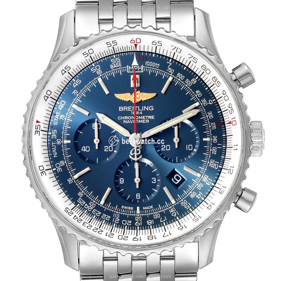 IMG_9085 Breitling Navitimer 01 (46 MM) Mens watch Unisex Automatic Steel AB012721-C889-453A Replica 2