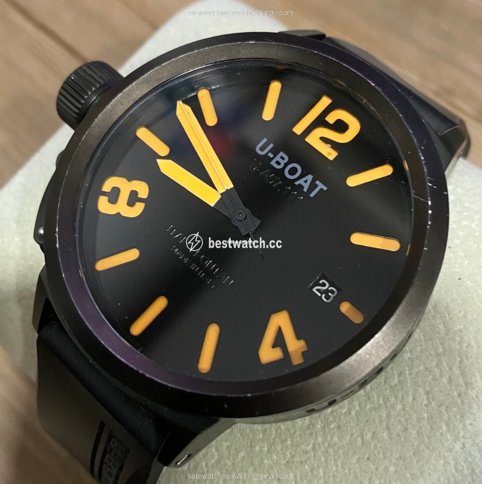 IMG_9085 U-Boat Flightdeck Mens watch Unisex Automatic Steel A07111 Replica 2