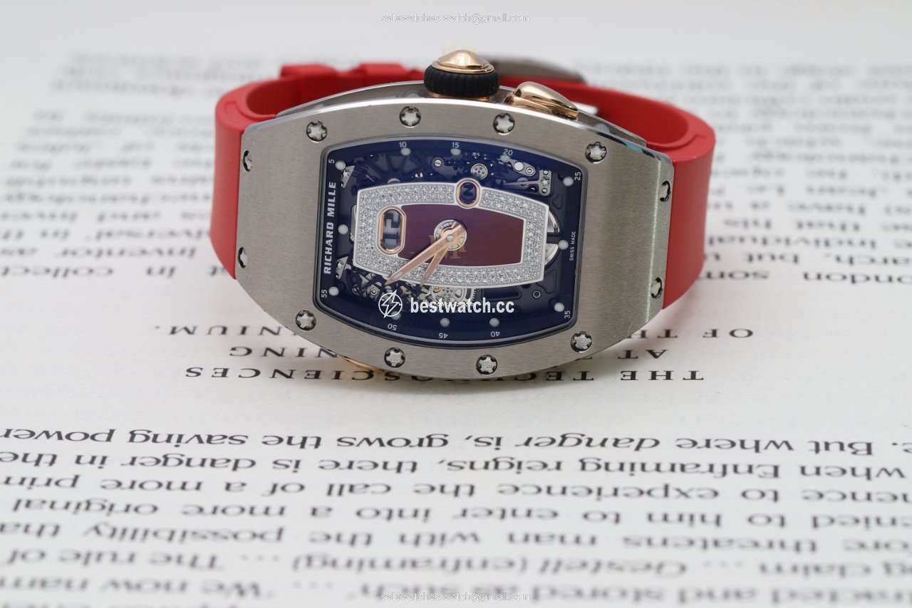 Richard Mille RM 037 Womens watch Automatic White gold RM037 WG Replica 2