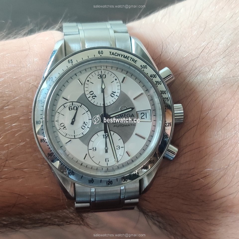 IMG_9085 Omega Speedmaster Date Mens watch Unisex Automatic Steel 3513.30 Replica 2