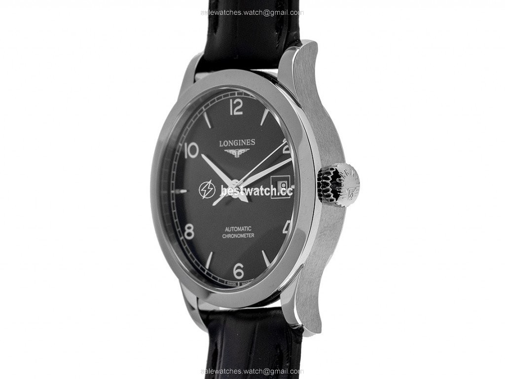 IMG_9085 Longines Record Mens watch Unisex Automatic Steel L2.321.4.56.2 Replica 2