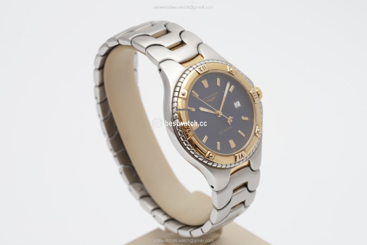 IMG_9085 Longines Conquest Mens watch Unisex Quartz Steel L3.612.3 Replica 2