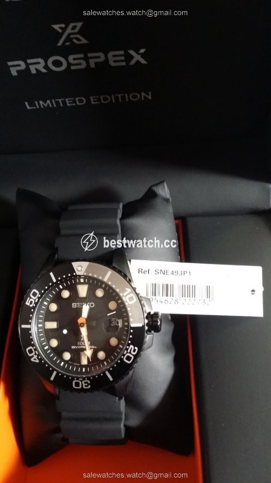 Seiko Prospex Mens watch Unisex Quartz Steel SNE493P1 Replica 2
