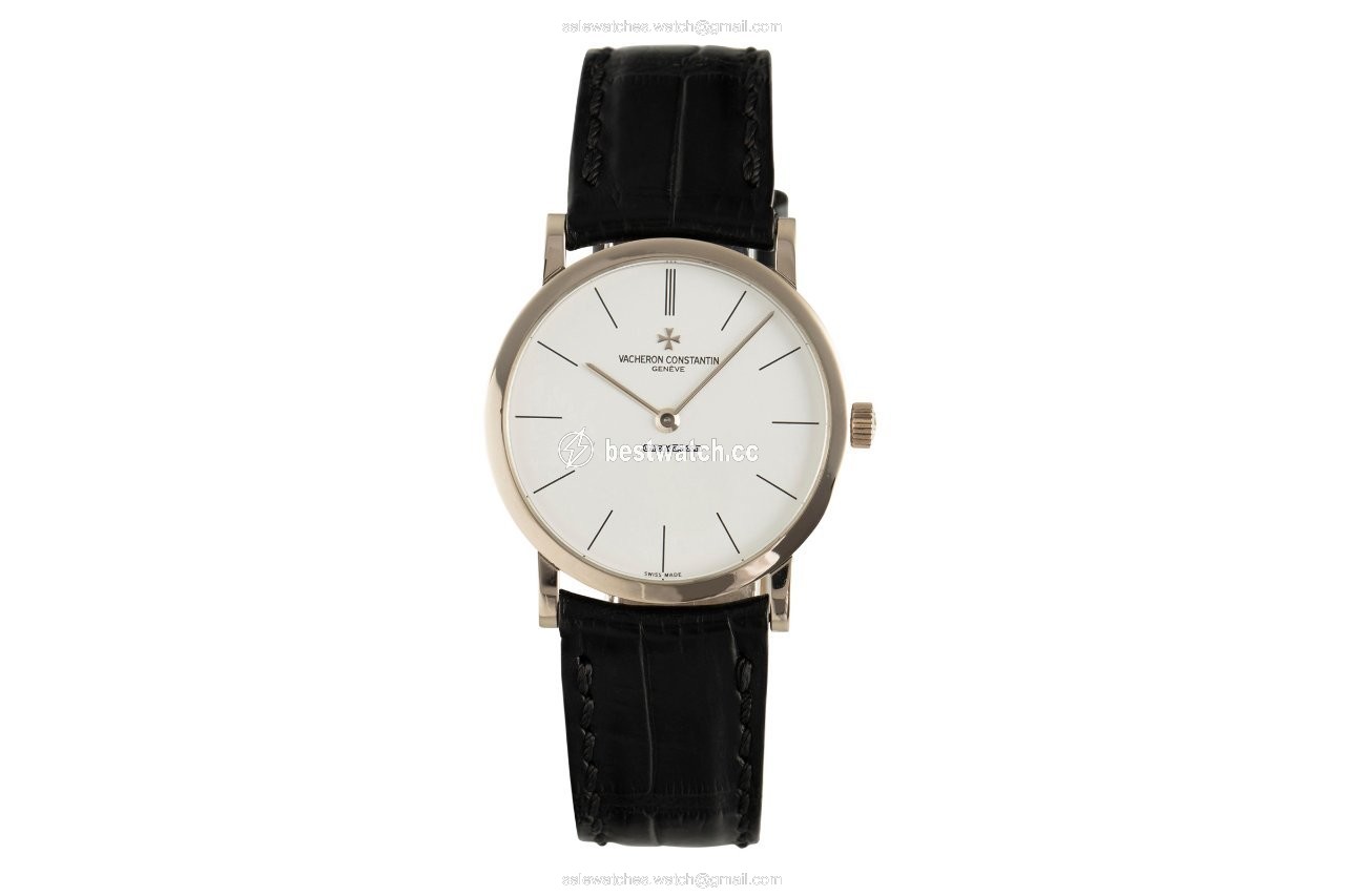 Vacheron Constantin Patrimony Mens watch Unisex Manual winding White gold 33093 3 Replica 2