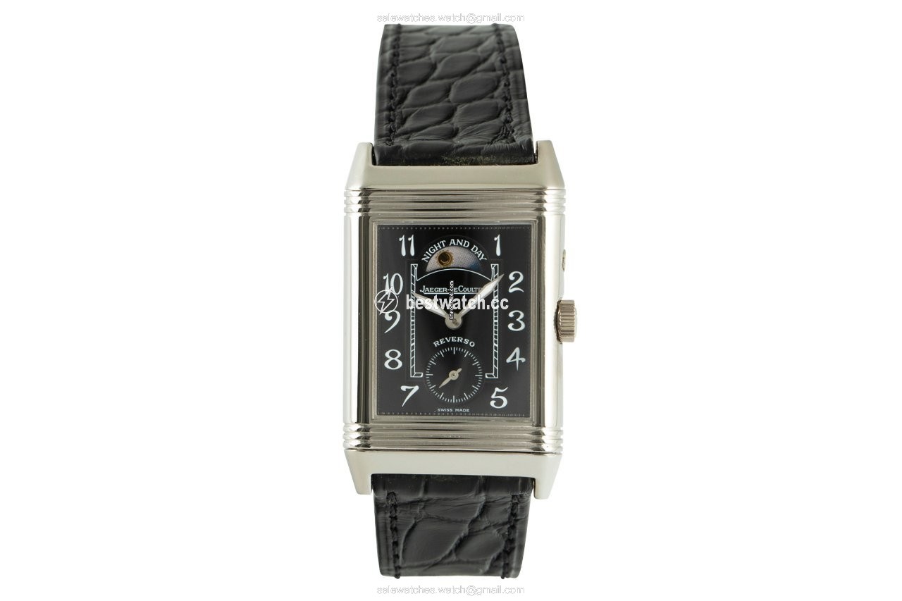 IMG_9085 Jaeger-LeCoultre Reverso Duoface Mens watch Unisex Manual winding White gold 270.3.54 Replica 2