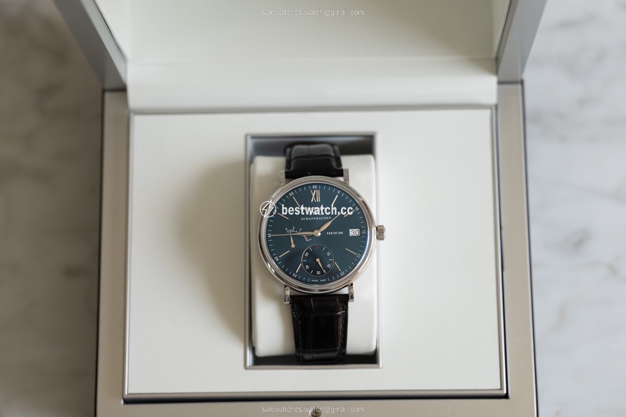 IWC Portofino Hand-Wound Mens watch Unisex Manual winding Steel IW510116 Replica 2