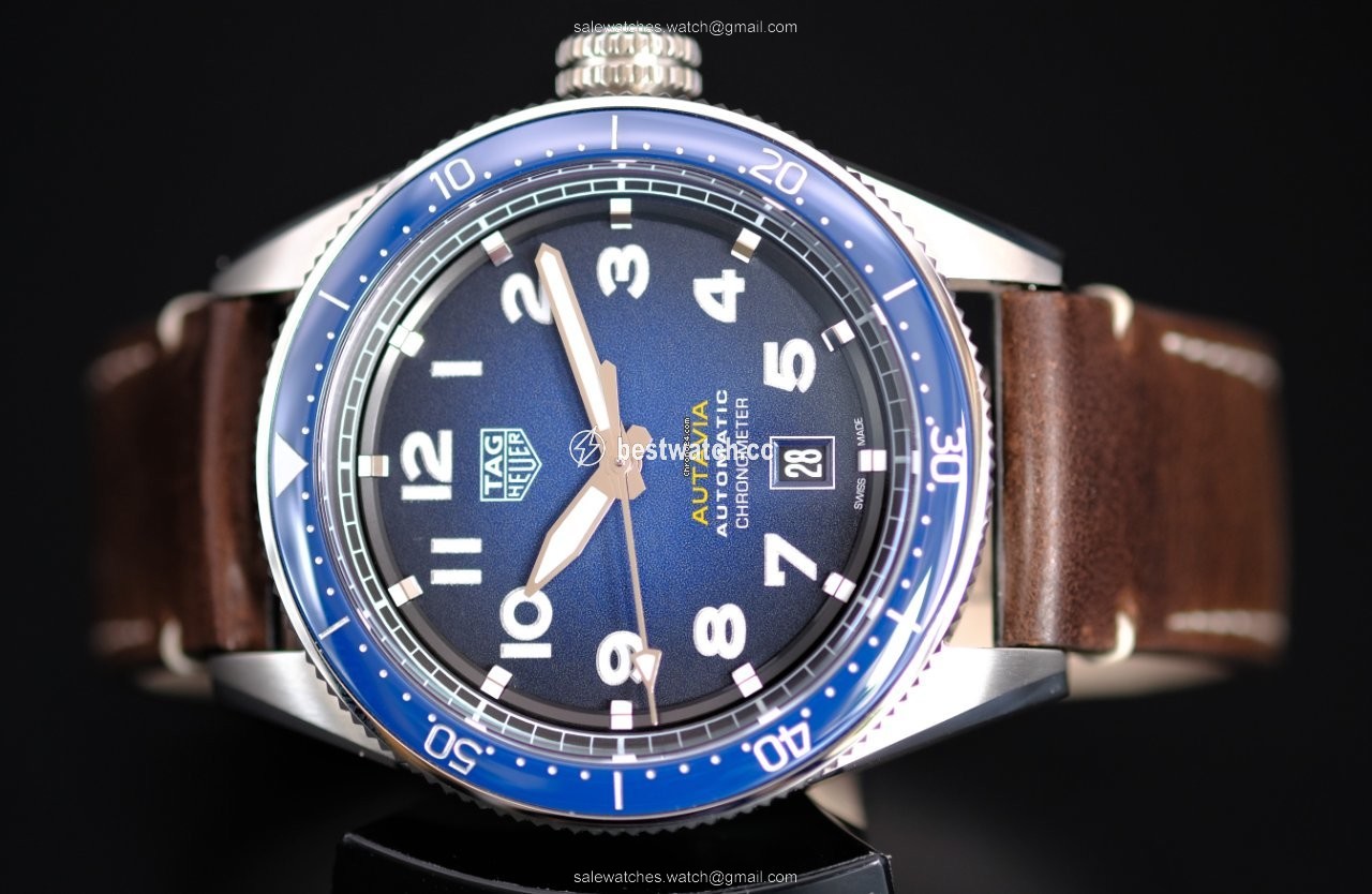IMG_9085 TAG Heuer Autavia Mens watch Unisex Automatic Steel WBE5116.FC8266 Replica 2
