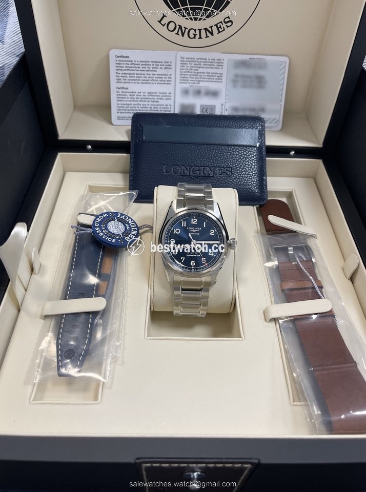 IMG_9085 Longines Spirit Mens watch Unisex Automatic Steel L38104939 Replica 2