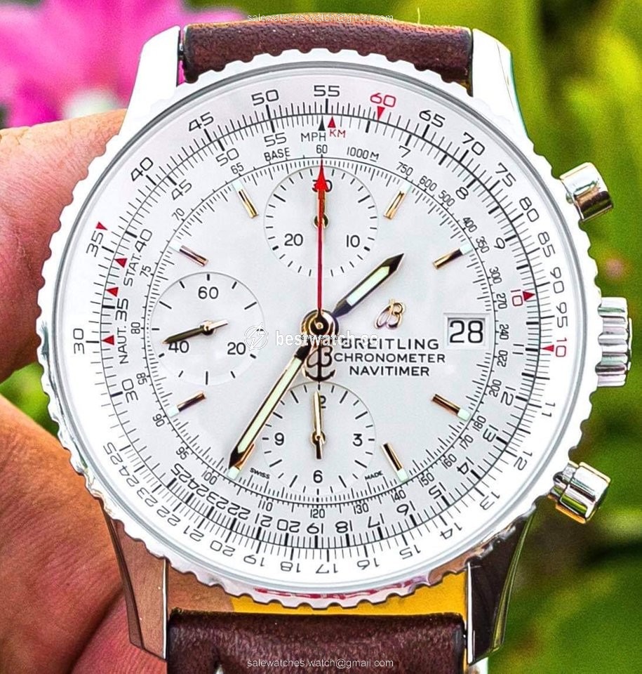 IMG_9085 Breitling Navitimer Heritage Mens watch Unisex Automatic Steel A13324121G1X1 Replica 2
