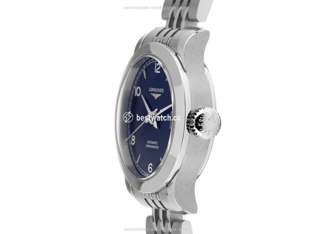IMG_9085 Longines Record Mens watch Unisex Automatic Steel L2.320.4.96.6 Replica 2