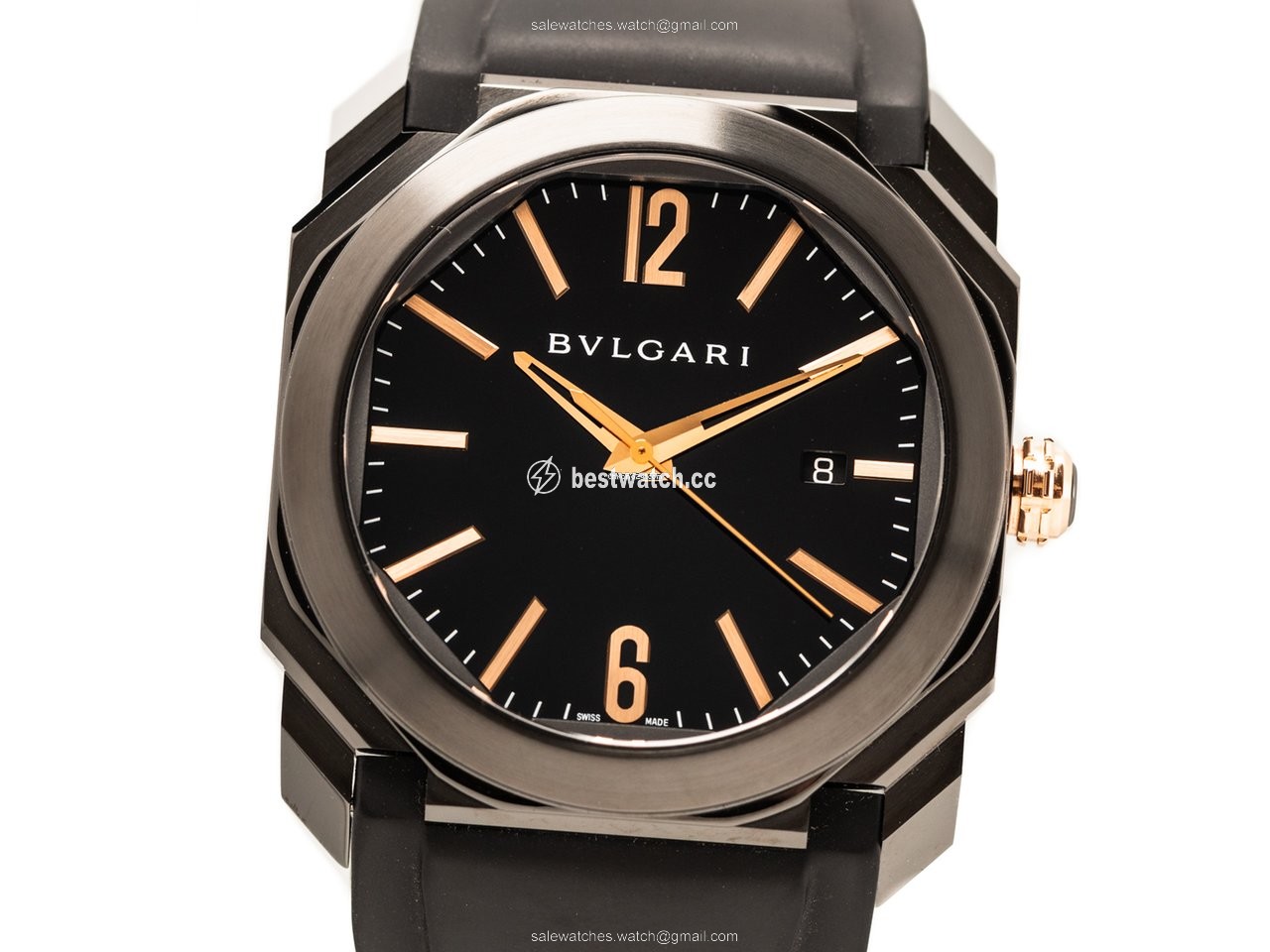 Bulgari Octo Mens watch Unisex Automatic Ceramic 102581-6641 Replica 2