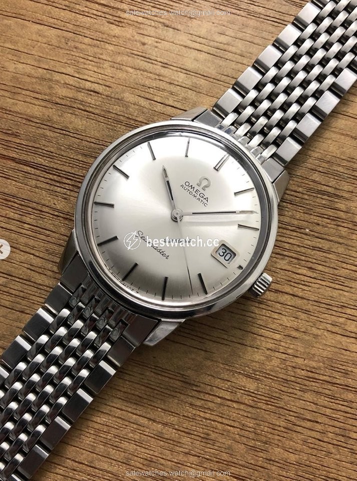 IMG_9085 Omega Seamaster Mens watch Unisex Automatic Steel 166.037 Replica 2