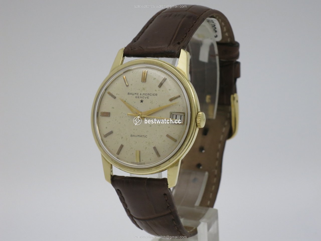 Baume & Mercier Mens watch Unisex Automatic Yellow gold 3178 Replica 2
