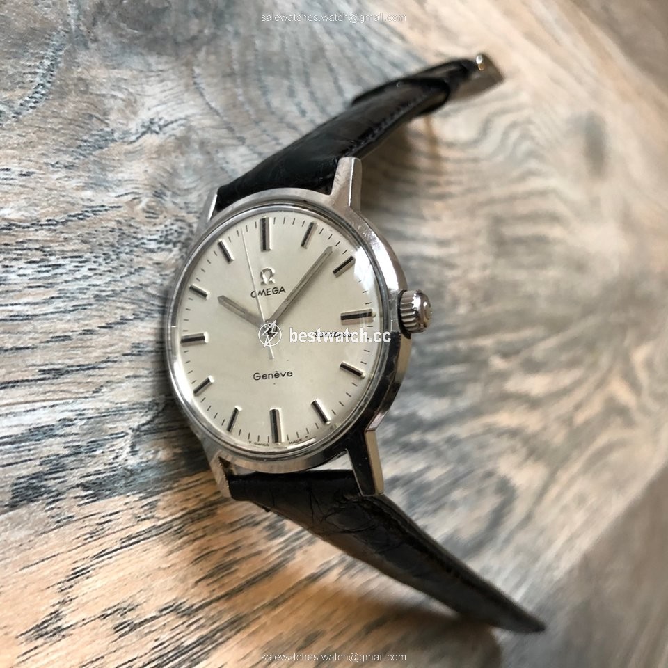 IMG_9085 Omega Geneve Mens watch Unisex Manual winding Steel 32146009 Replica 2